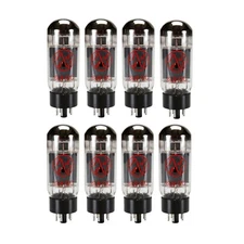New Plate Current Matched Octet (8) JJ / Tesla Electronics 6L6GC Vacuum Tubes