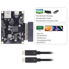 Cablecy Type-C USB4 40Gbps to PCI-E SSD 4x Graphics Card USB4.0 40Gbps JHL7440