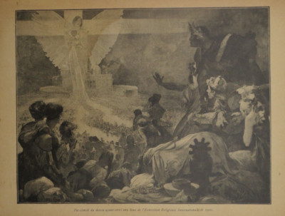 Rare Alphonse Mucha Religieuse Illustration La Plume Magazine July 1897