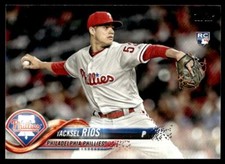 2018 Topps Series 2 #551 Yacksel Rios Philadelphia Phillies Rookie