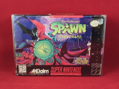Todd McFarlane's Spawn The Video Game Super Nintendo SNES Authentic BOX ONLY