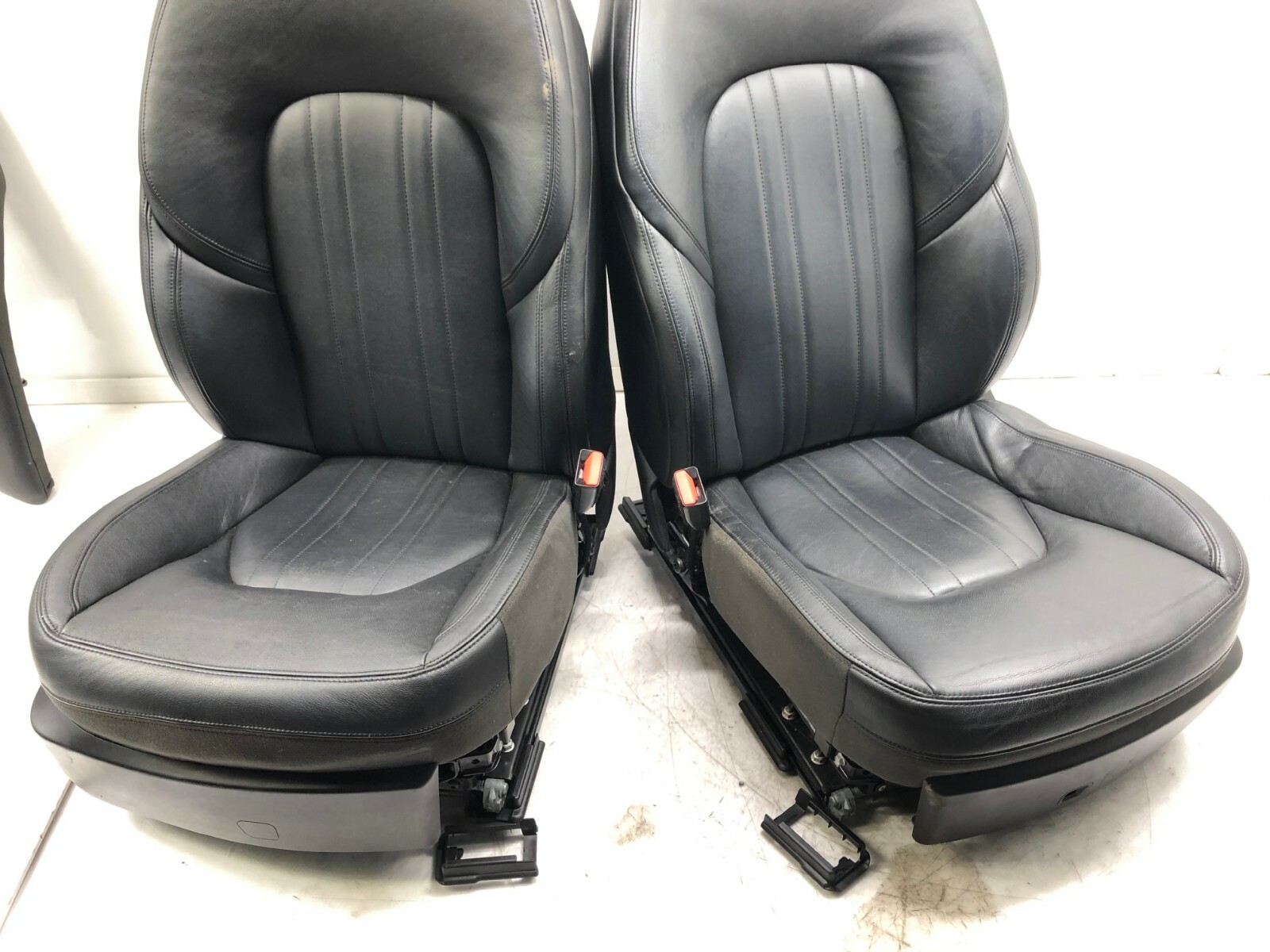 2014-2017 MASERATI GHIBLI S INTERIOR LEATHER SEATS SET OEM BLACK.