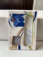2021 Immaculate Jorge Soler Clutch Acetate Autograph Jersey /25 Royals Braves