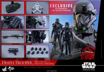 Hot Toys 1/6 Mms399 Rogue One Star Wars Death Trooper Specialist