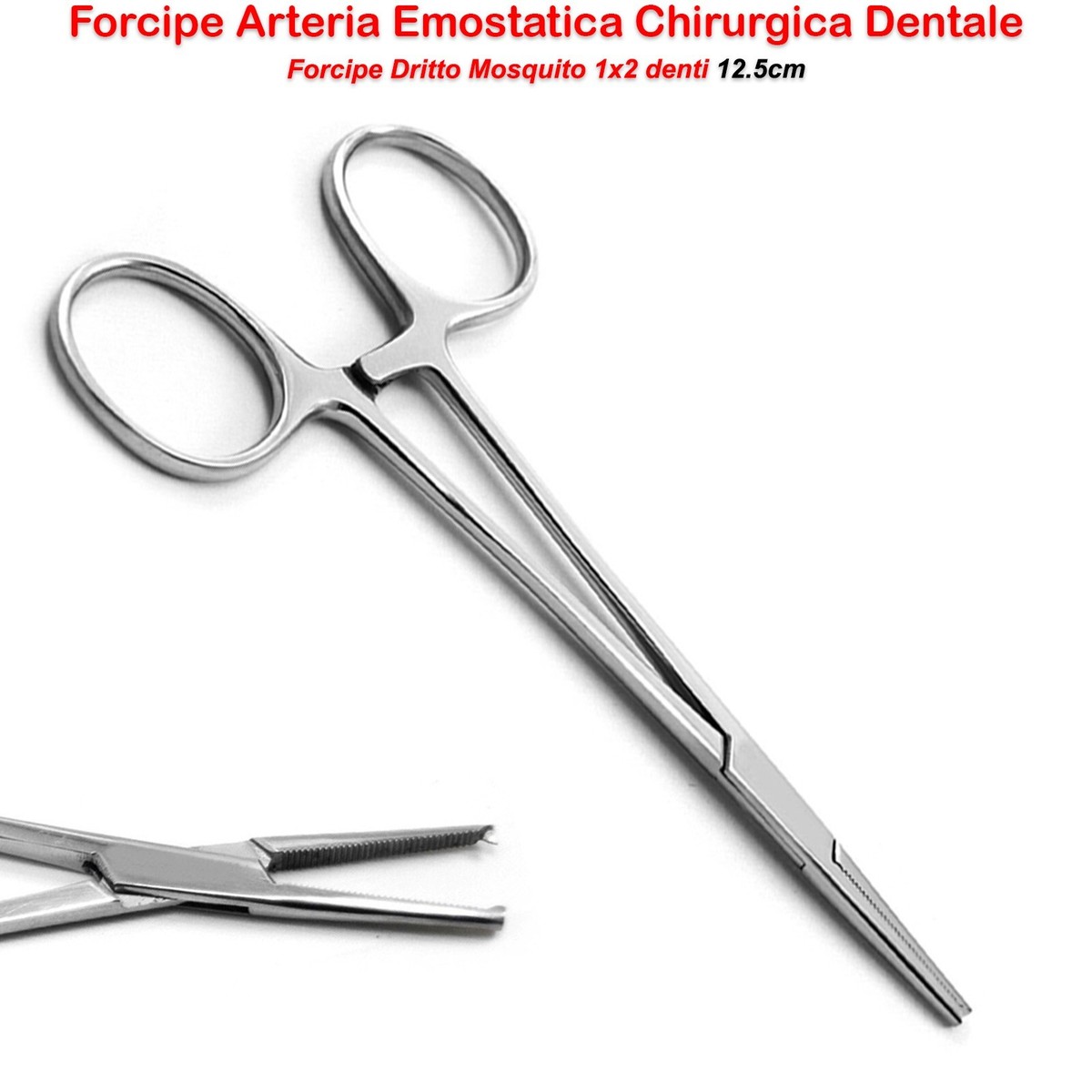 Tissue Forceps 1 X 2 Teeth Standard Pattern Surgical Dental Prestige 14.5cm#1307 - Foto 2