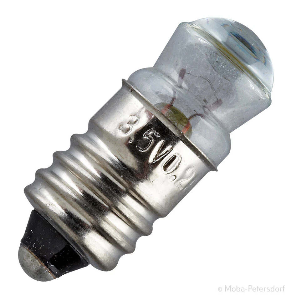 KAHLERT Glühbirne E10 Linsenbirne 3,5V 200mA *NEU*