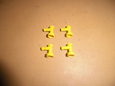 Lego 4x Wasserhahn 1x1 4599 gelb ege53