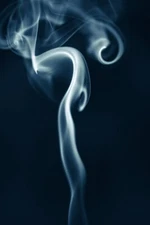 Digital Image Picture Photo Pic Wallpaper Background White Smoke Ring Magic