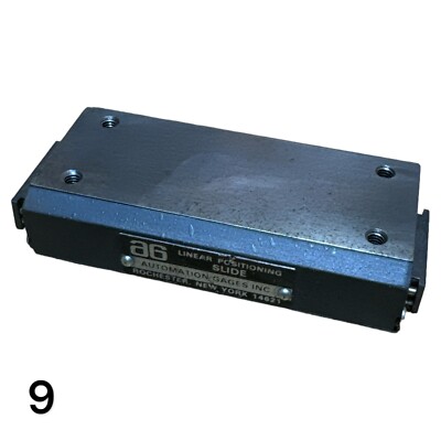 Automation Gages Ball Bearing Linear Positioning Slide