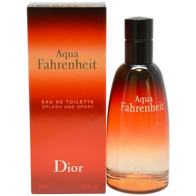Christian Dior, Aqua Fahrenheit, Eau de Toilette Splash and Spray, 75ml, Neu.