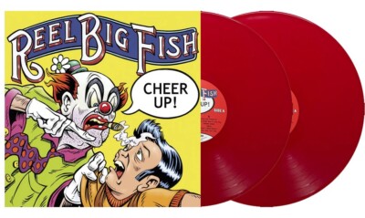 Reel Big Fish - Cheer Up! 2 x LP Red Vinyl /300 Streetlight Manifesto Goldfinger