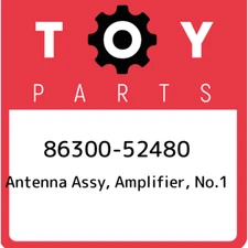 86300-52480 Toyota Antenna assy, amplifier, no.1 8630052480, New Genuine OEM Par