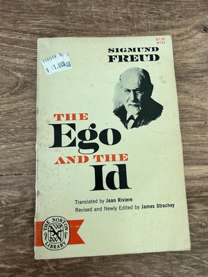 The Ego and the ID By Sigmund Freud 1960 Edition Paperback