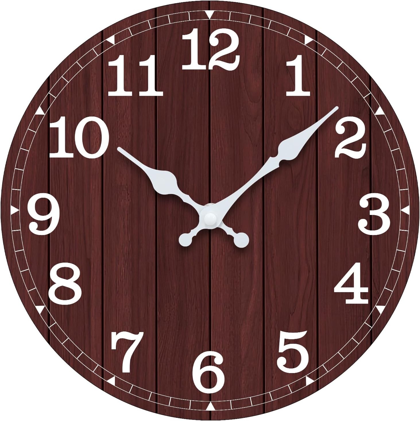 Wall Clock, Modern Wall Clocks Battery Operated, Silent Non Ticking Clock Decora