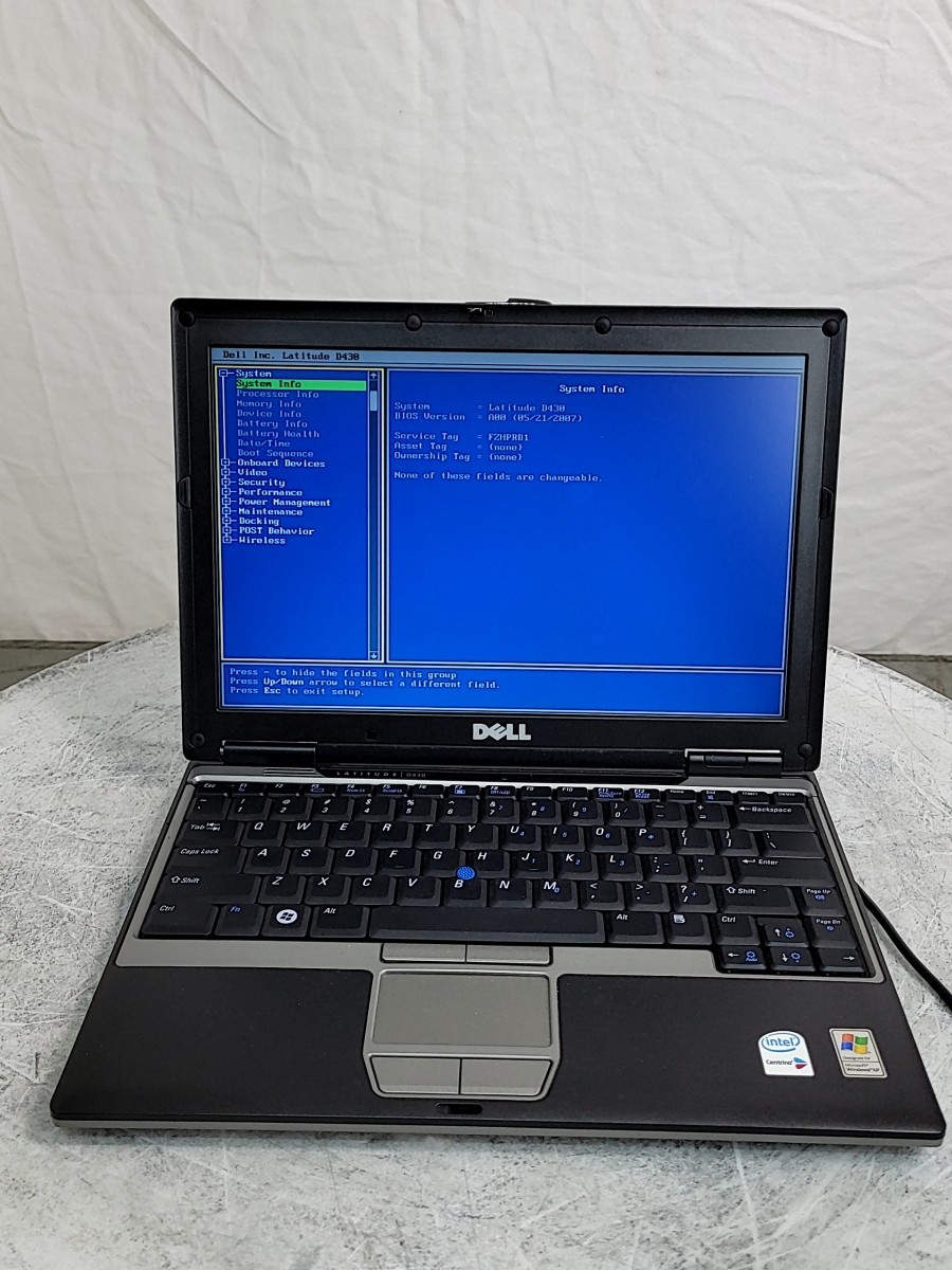 Dell Latitude D430 PP09S Laptop INTEL U1400 2GB SEE NOTES | eBay