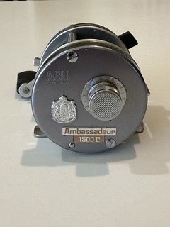 Abu Ambassadeur 1500C vintage. #780900.Hecho en septiembre de 1978. Hermoso estado.