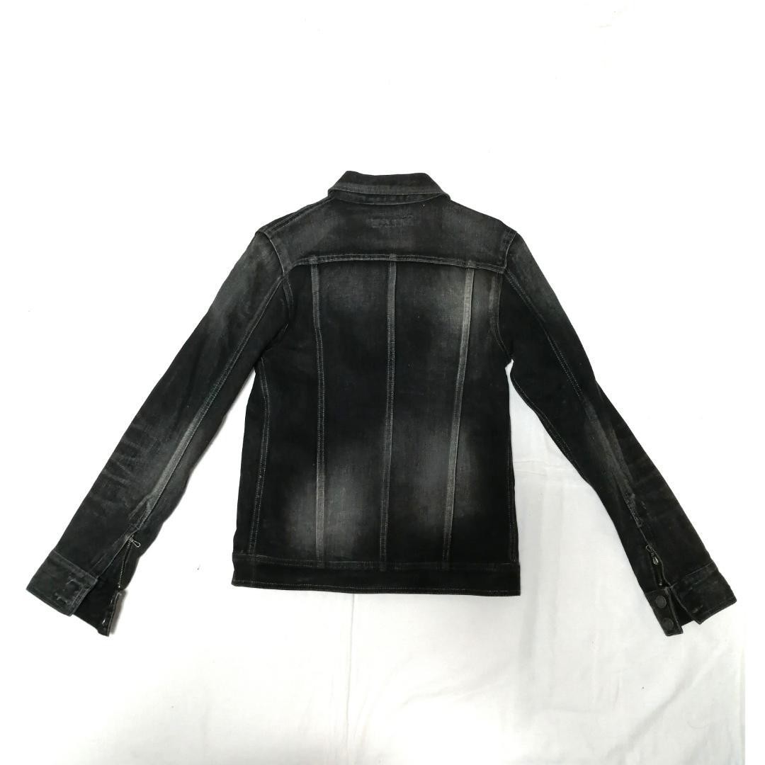 FUGA aged processing denim jacket - image 7