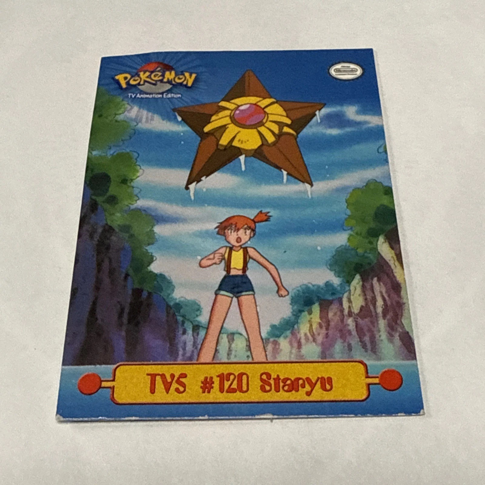 Topps Pokemon Tv5 #120 Staryu MP Original Owner