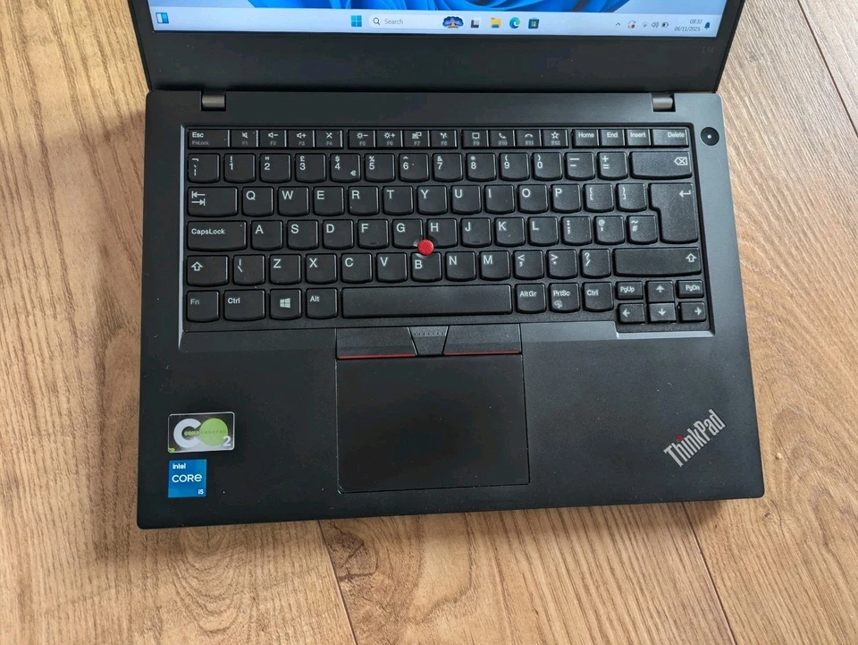 Lenovo ThinkPad L14 Gen 2 i5 1135G7 2.4GHz 8GB RAM 128GB SSD 14.1" 11th Gen 0611 - Image 3 of 4