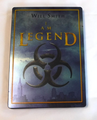 I Am Legend DVD Widescreen 2-Disc Limited Edition Steelbook Case Will Smith