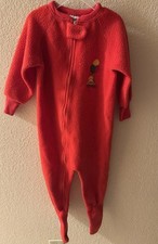Vintage Paddington Red Sleeper Size 3t