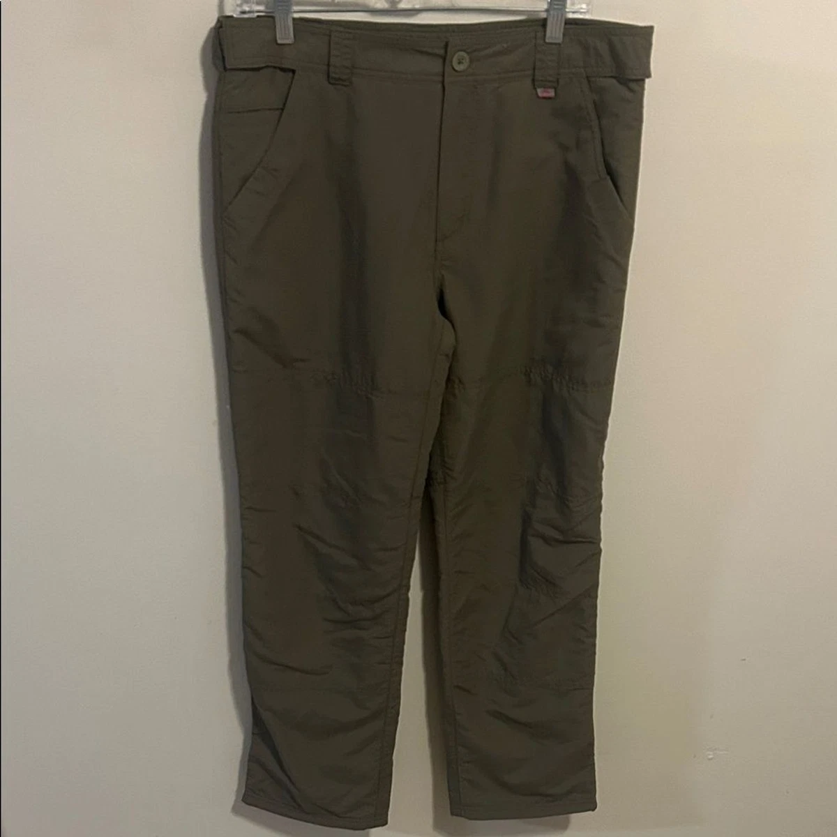 Pantalon Simms Fishing Products Homme Taille M (30L) - Nylon Beige, Léger, Poches - Occasion