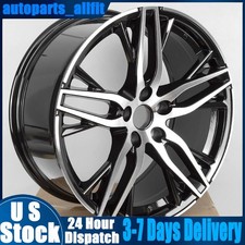FOR HONDA ACCORD SPORT 2016 2017 WHEEL 19'' MACHINED BLACK WHEEL RIM OEM QUALITY