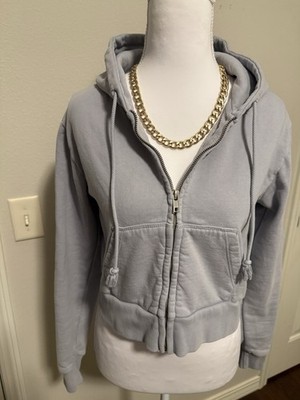 Brandy Melville Women's Long Sleeve Short Sweatshirt Jacket Size XS
