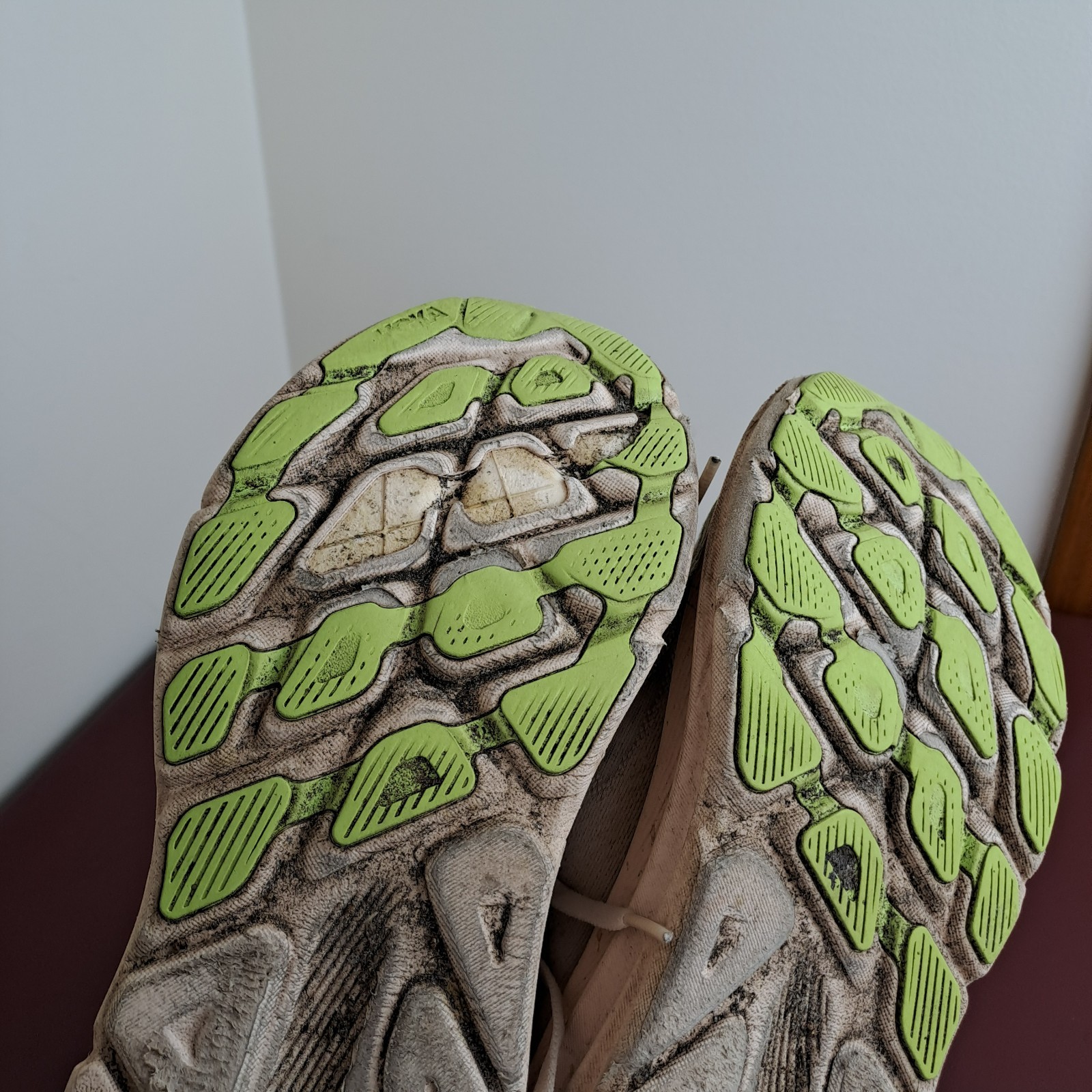 Hoka One One Clifton 9 Running Shoes Womens Size 9B Light Grey Trainer Sneakers thumbnail 10