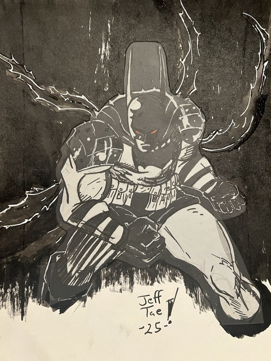 Absolute Batman Original 9x12 Art Sketch by Jeff Tae | eBay