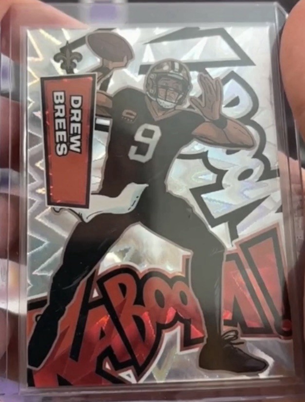 2025 Panini Absolute - Kaboom! Drew Brees Hobby VERTICAL New Orleans Saints SSP