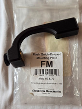 Mint Custom Brackets Flash Plate FM for Metz 50/70 MZ Series Handle-Mount Flash