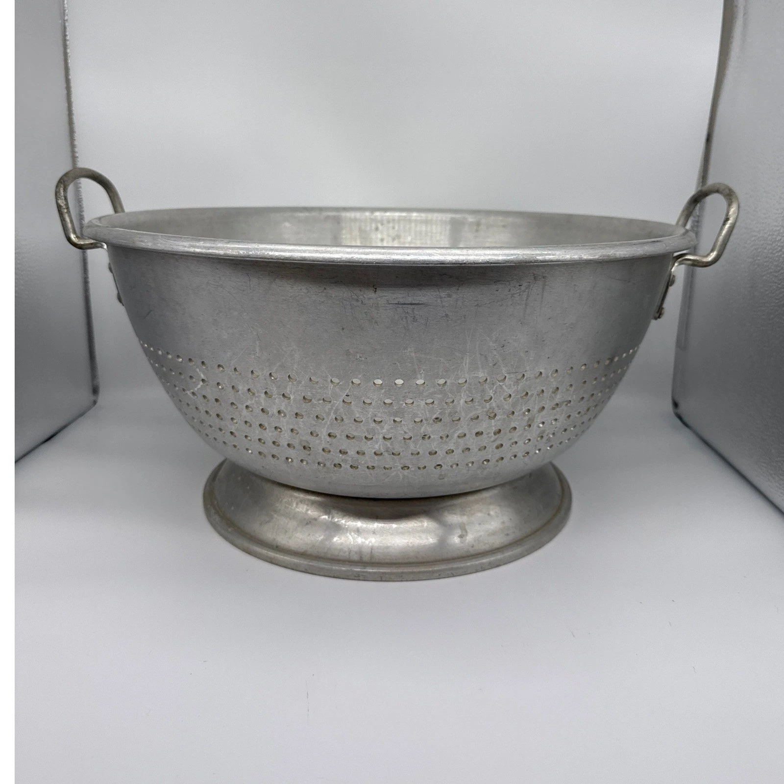 Wear Ever Aluminum Colander Strainer Steamer Basket No 4616 Made USA
