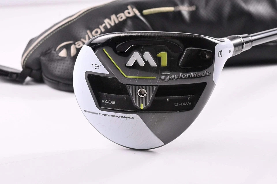 Taylormade M1 2017 #3 Wood / 15 Degree / Stiff Flex Tensei AV Blue Raw 65 Shaft - Image 2 of 4
