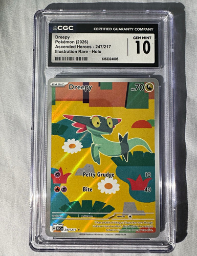 Dreepy graded CGC 10 for sale on eBay