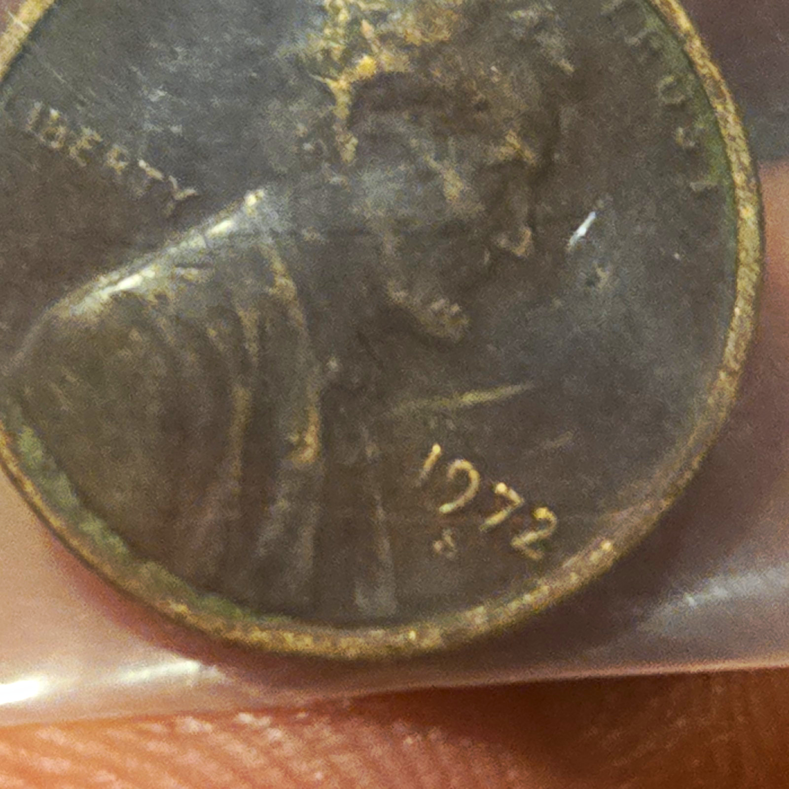 1972 Lincoln Memorial Small Cent Penny, Business Strike P BN Bronze KM#201
