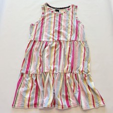 Gap Women's Sleeveless Dress Sundress Medium Colorful Stripes Layered