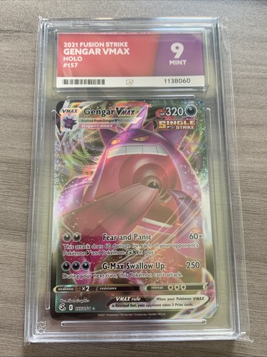 Gengar VMAX graded ACE 9 for sale on eBay