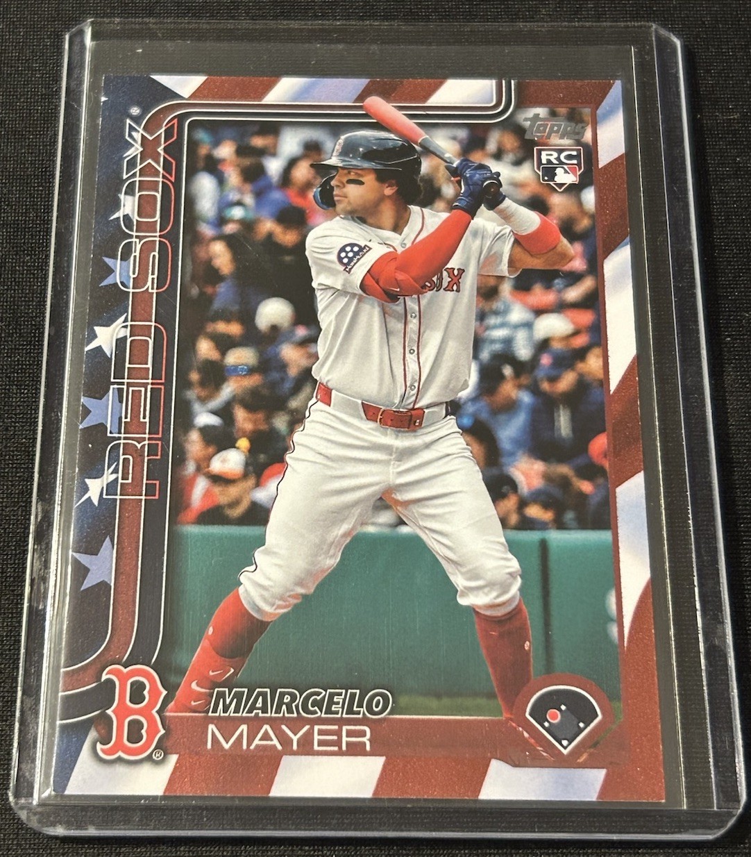 2025 Topps Update Marcelo Mayer Independence Day Rookie #d 47/76 No. US105 RC