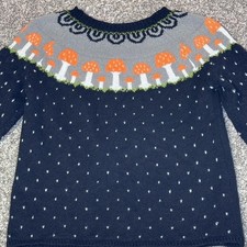 Vintage Mushroom Sweater