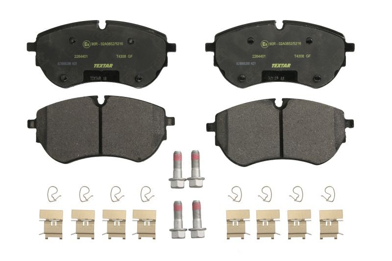 Fits TEXTAR 2264401 Brake Pad Set, disc brake 2264401 Brake pads set front (wit - Image 7