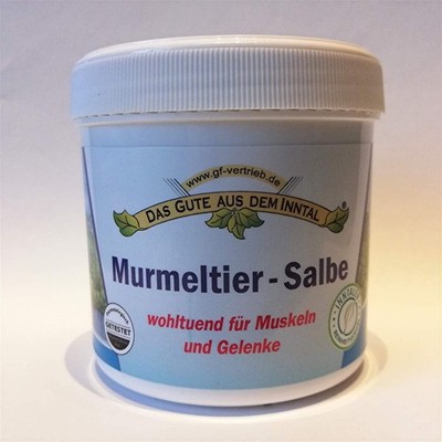 Murmeltier Salbe 200ml | Sport und Gelenksalbe | für Muskeln und Gelenke