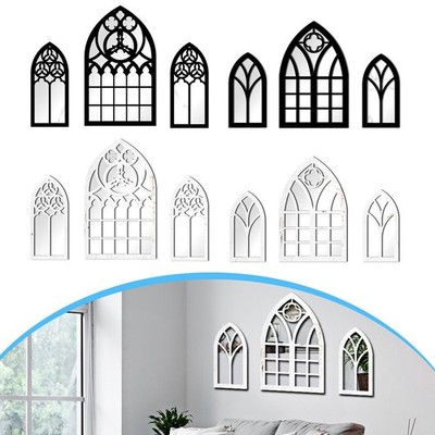 Dekorativer Acrylspiegel im Gothic Stil einfach auf verschiedenen Oberflächen a