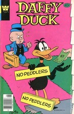 Daffy Duck #122 FN- 5.5 1979 Whitman Stock Image Low Grade