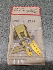 Buz Co 1204 Brass Chassis for Pithman Slot Car Accessories Vintage New 1960's