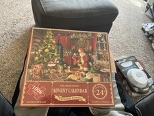 Advent Calendar 2024 Jigsaw Puzzles for Kids Gifts Christmas Puppies 