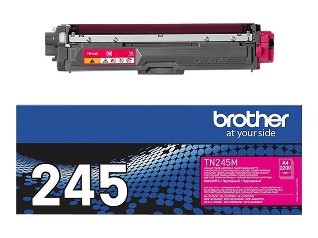Toner Brother TN-245M magenta pour éviter les traces et bavures sur vos documents