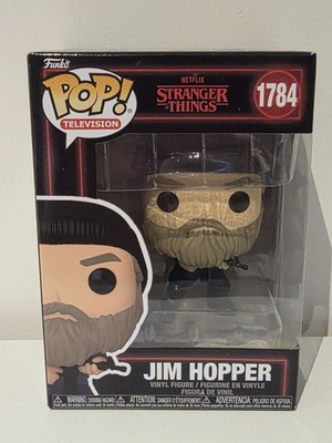 Funko Pop Stranger Things Jim Hopper 1784 Vinyl Figur Netflix - UK Ware