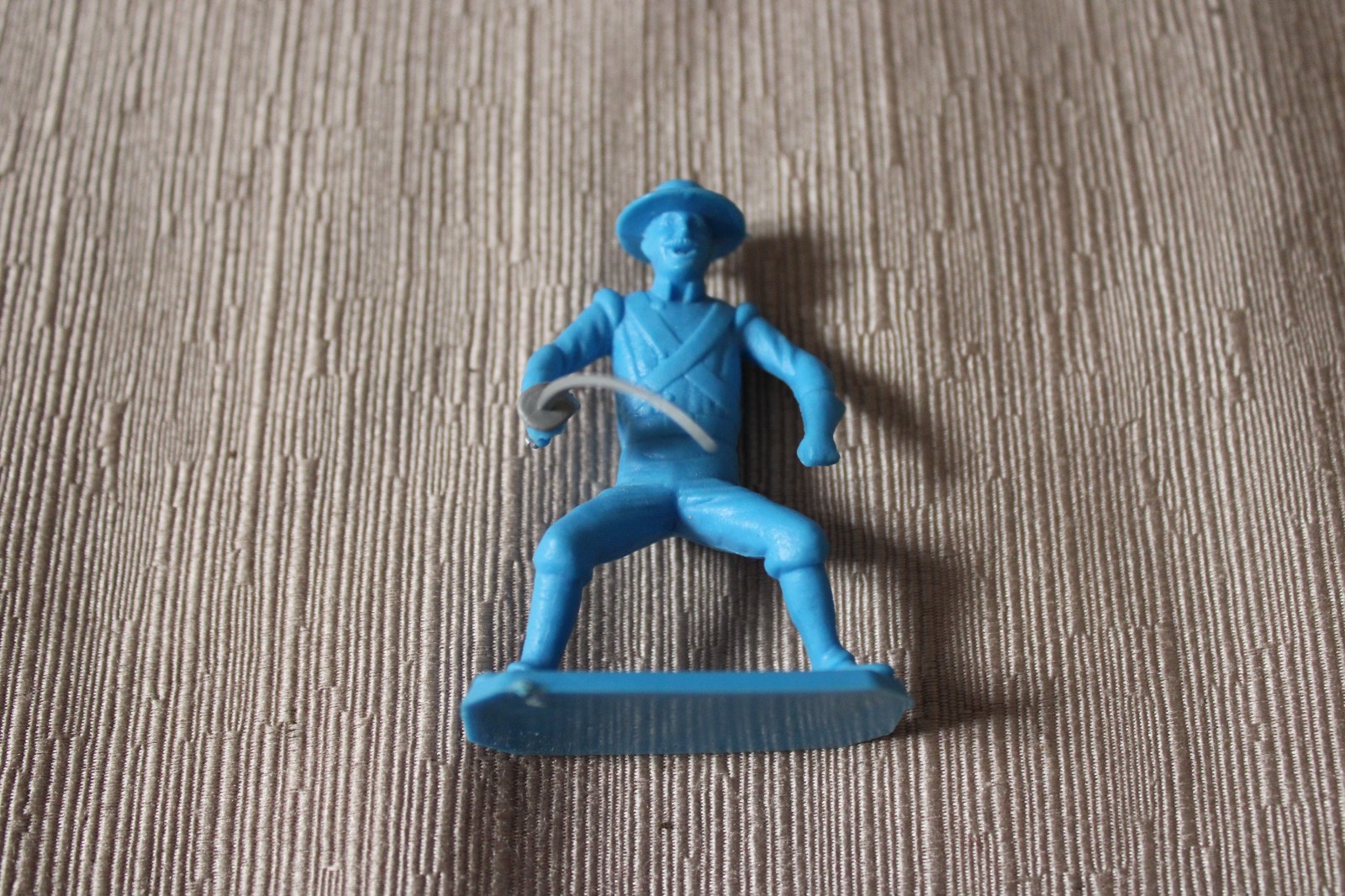 DULCOP DISNEY SERIE LEGGENDARIA ZORRO SOLDATO SPAGNOLO VINTAGE OTTIMO ca. 5,5cm