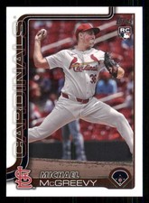 2025 Topps #193 Michael McGreevy RC